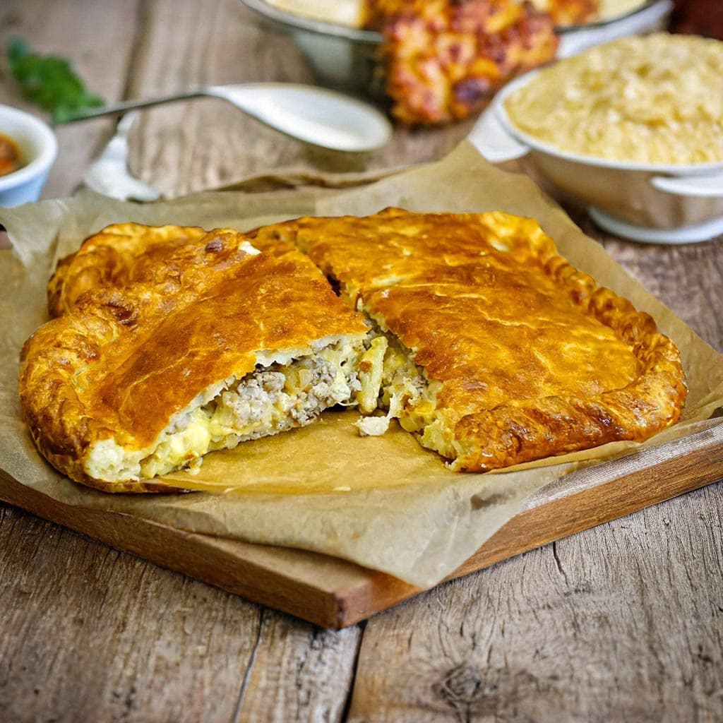 С мясным фаршем